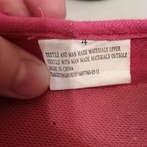 Hello Kitty Mary Jane Style Sneakers, Kids/Youth Size 4 - Picture 2 of 5